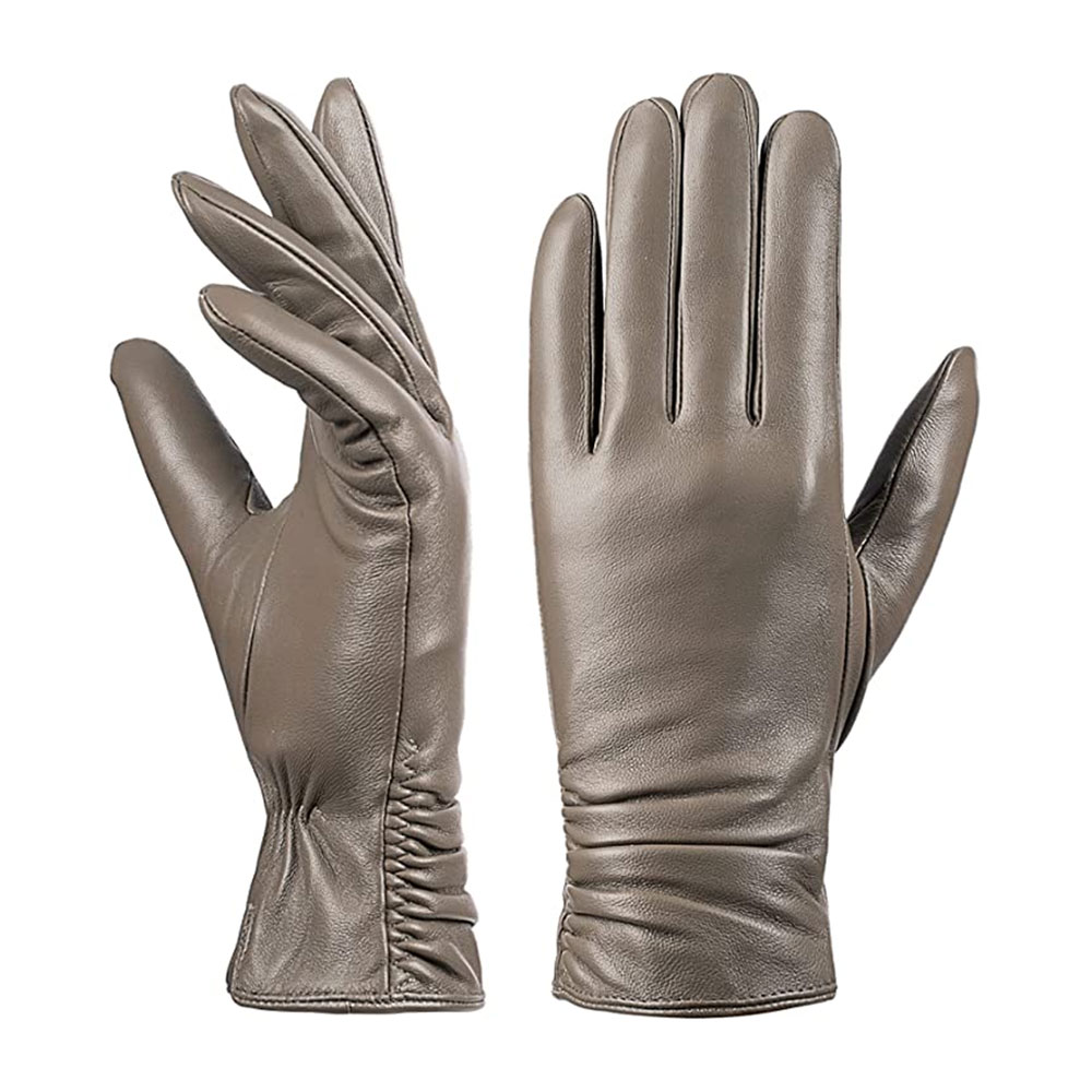 leather gloves